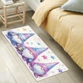 thumbnail image 5 of GZHJMY Christmas Gnomes Kitchen Mat Soft and Absorbent Bath Mats for Bathroom Non Slip Quick Dry Shaggy Bath Carpet Machine Wash for Kitchen Bathroom Shower Home Decor 39x20 in, 5 of 7