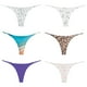 thumbnail image 3 of Gibobby Calzoncillos de encaje para mujer Calzoncillos de bikini de doble capa de tiro bajo con tanga sexy para mujer(Gris oscuro,M), 3 of 4