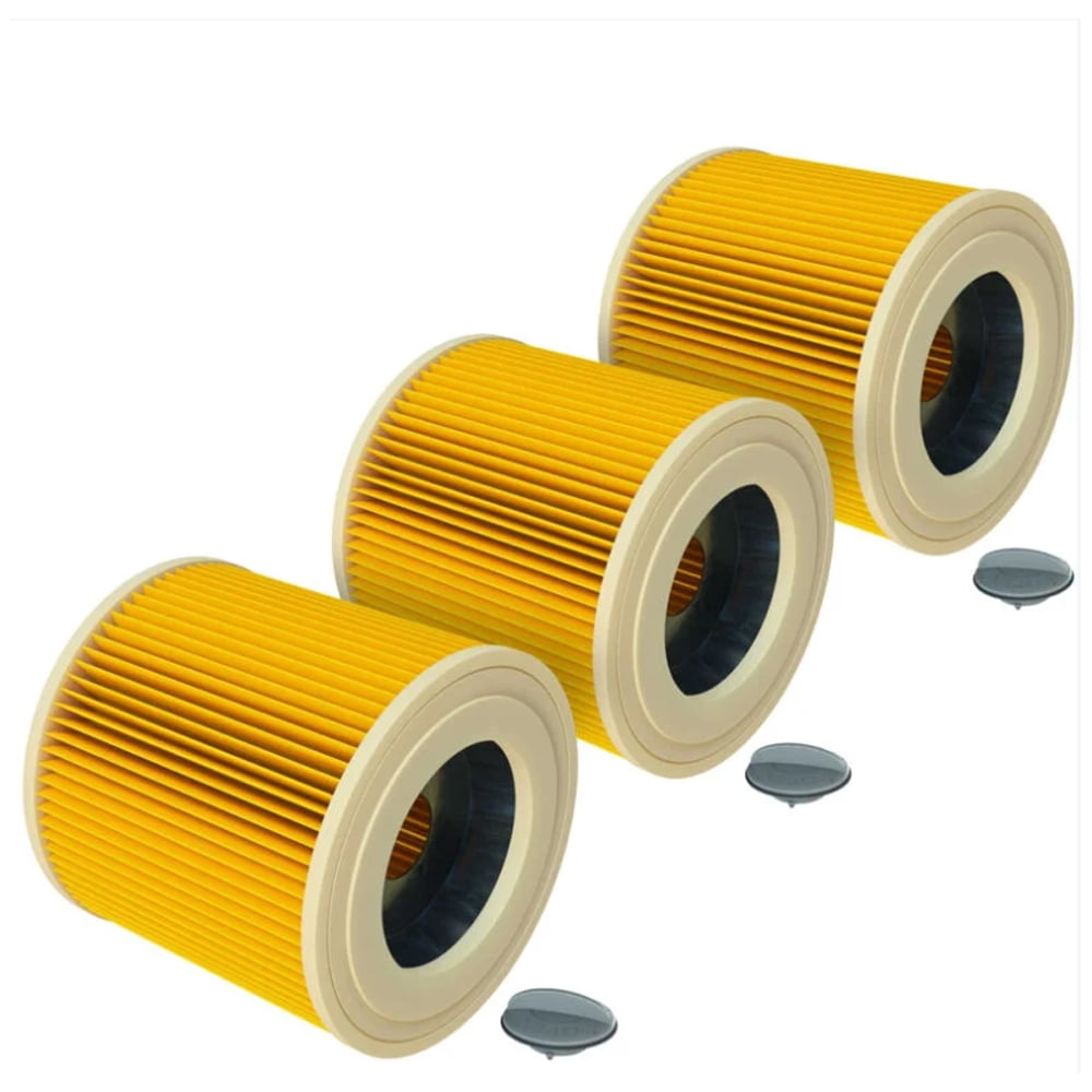 Queilt 3x cartridge filter compatible with Hoover 141 vacuum cleaner