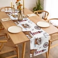 thumbnail image 3 of Nautical Lighthouses Table Runner - 36 Inch Long, Kitchen Dining Table Runner Dresser Scarves, Ocean Ship Anchors Seashells Birds Farmhouse Decor for Coffee Tables Wedding Party Banquet, 3 of 8