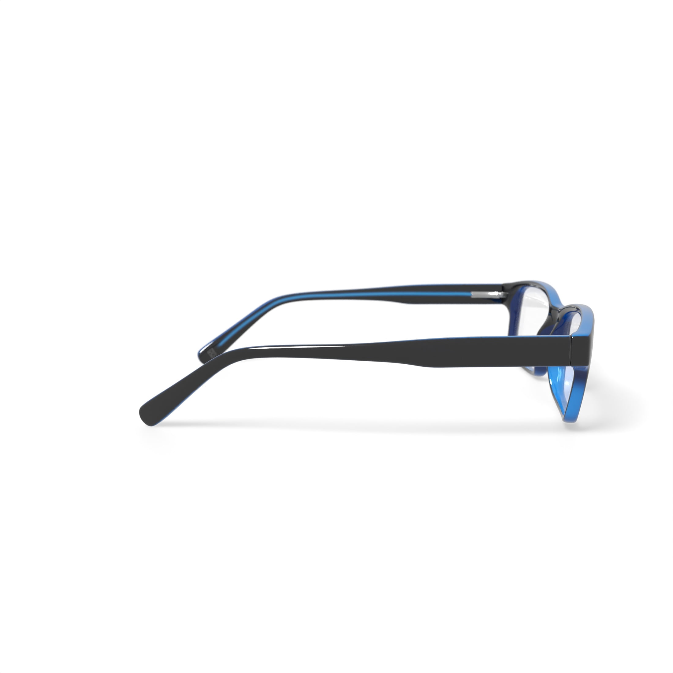 Randy Jackson Men's RJ3025 Rectangular Prescription Eyeglasses with Case, Black