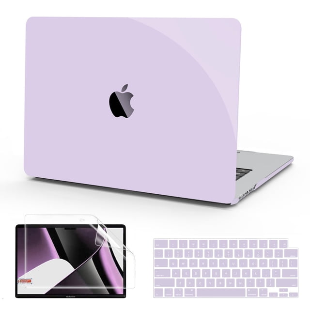 Funda B BELK compatible con MacBook Pro de 14 pulgadas, color morado