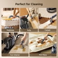 thumbnail image 2 of Uwant Carpet Cleaner Machine 18Kpa Powerful Suction Upholstery Cleaner for Pet, Portable Carpet Cleaner with Cleaning Tools&Self-cleaning for Spot, Cars,Rug,Furniture, 2 of 7