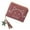 Hot Pink, variant on YOUSNH Women' s Outdoor Fashion Trend Solid Color Fringed Leather Card Wallet Wallet Pink