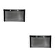 thumbnail image 2 of Monstrate Bolsa de malla antiadherente para barbacoa, parrilla antiadherente para barbacoa, resistente a altas temperaturas, herramienta de pícnic al aire negro 14x22cm 2piezas Monstrate CBP129896, 2 of 5