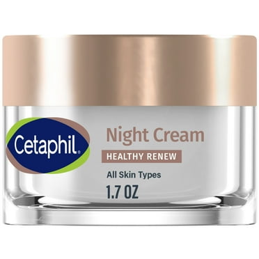Cetaphil Healthy Renew Night Cream for Sensitive Skin with Anti-Aging, 1.7 oz