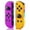 Purple&Orange, variant on Wireless Controller for N-Switch,Controller (L/R) with LED Support Vibration/WakeUp Function/Motion Control
