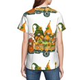 thumbnail image 7 of Wukai Thanksgiving Truck Youth Unisex Short Sleeve T-Shirt for Boys, Girls, Teens, and Kids-X-Small, 7 of 7