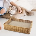 thumbnail image 7 of LELE LIFE Cat Scratcher Basket with 3Pcs Cat Scratch Pad, Cardboard Cat Scratcher Cat Scratching Board, Cat Scratching Post for Small Indoor Cats, 7 of 7
