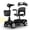 Black, variant on ROBTWOK 4-Wheel Folding Mobility Scooter for Seniors & Adults, 15 Miles Long-Range, Heavy-Duty 330 lbs Loading Capacity, Compact Travel Design with Removable Battery