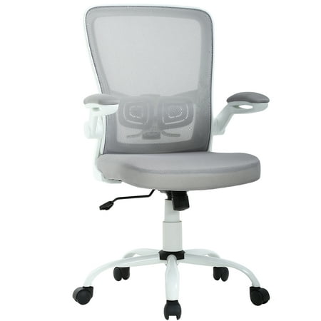 Office Chair Ergonomic Cheap Desk Chair Mesh Computer Chair Back Support Mid Back Executive Chair Task Rolling Swivel Chair for Back Pain, (Best Computer Chair For Back Pain)