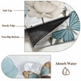 thumbnail image 6 of Area Rugs 2.7'x5', Blue Tulips Carpet for Living Room Bedroom Dining Room, Watercolor Flowers Butterfly Spring Farmhouse Blue Throw Kitchen Rugs Non Slip Washable Rectangle Indoor Outdoor Rugs, 6 of 8