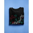thumbnail image 3 of Japan Tourism Map Illustration Sweatshirt Women -Image by Shutterstock, Female Large, 3 of 4