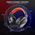 thumbnail image 2 of Auriculares para juegos Redragon H730 USB con cable 360° Sound Black, 2 of 8