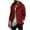 Red Tops for Men, variant on IYTR Men's Winter Wool Blend Peacoat Mid-Length Slim Fit Turndown Collar Double Breasted Warm Outwear Trench Overcoat with Two Welt Pockets Khaki XXXL