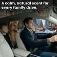 thumbnail image 4 of Car air freshener - square wooden air freshener refill - includes high-end leather clips - driver's compartment clips for car odor eliminator - cabin, truck and fragrance diffuser (Jasmine Cloud), 4 of 5