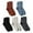 Style 2-Black/Gray/Beige/Blue/Red, variant on Hanerdun 5 Pairs Women Crew Socks Mid-Calf Soft Cotton Casual Sock Black 5-8