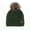 army green, variant on Beanie Hats,Warm Winter Hats for Woman,Wool Ball Knitted Hat ,Winter Wool Warm Windproof for Birthday Gift,Unisex