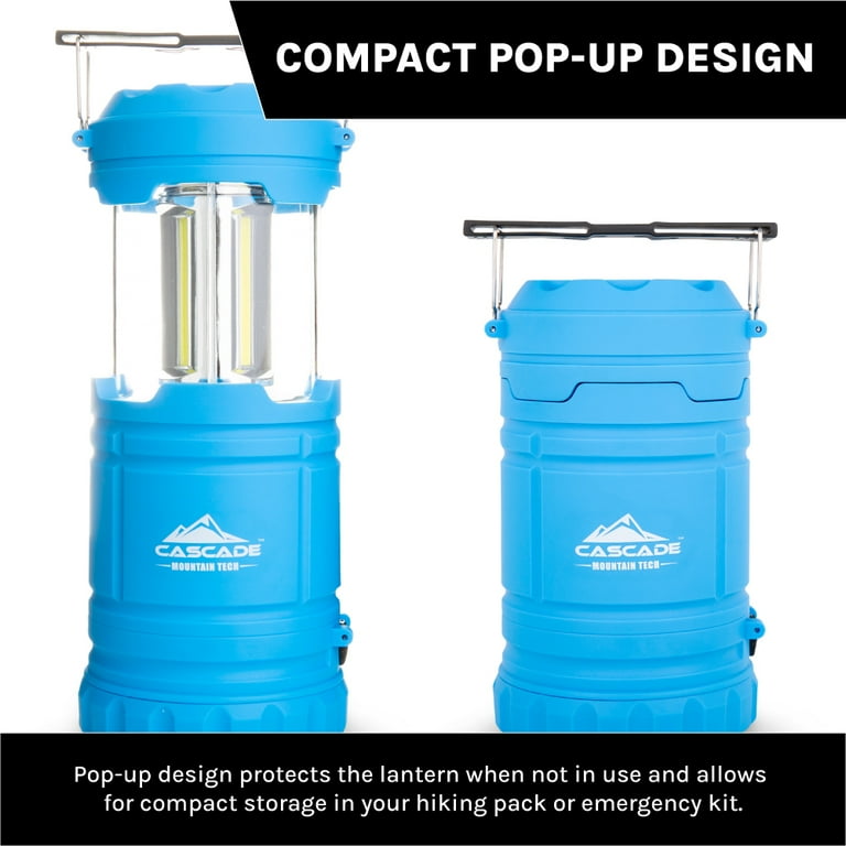 Cascade Mountain Tech 300 Lumen Pop-Up Lantern & Flashlight