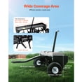thumbnail image 2 of KFFKFF Tow Behind Plug Aerator, 40-Inch Tow Behind Lawn Plug Aerator with Universal Hitch, Pull Behind Aerator with Iron Spikes Alternately Arranged, Lawn Aerator Tow Behind, 2 of 9