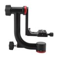 thumbnail image 2 of Gimbal Tripod Head  Camera Stabilizer Tripod Head Aluminum Alloy Panoramic Tripod Head With Scale Line  For Camera Up To 30.0lb, 2 of 8