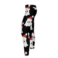 thumbnail image 5 of Roncen Women's Christmas Printed Leggings - Stretchy Elastic Workout Running Pants with Festive Design & Comfort Fit for Casual Wear, 5 of 9