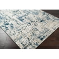 thumbnail image 3 of Hauteloom Larne Living Room, Bedroom Area Rug - Contemporary - Light Blue, Navy, Gray - 6'7" x 9'6", 3 of 10