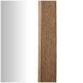 thumbnail image 6 of DecMode 22" x 40" Brown Wall Mirror with Natural Wood Grain and Rounded Edges, 6 of 10