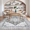 thumbnail image 3 of CHITOOMA 5'x7' Area Rugs for Living Room, Machine Washable Rugs Vintage Area Rug for Bedroom Dining Room Dorm Office with Non-Slip Backing, Stain Resistant Non-Shed Carpet, 3 of 9