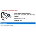 thumbnail image 2 of Wheel Speed Sensor Connector - Compatible with 1992 - 2004 Chevy Cavalier 1993 1994 1995 1996 1997 1998 1999 2000 2001 2002 2003, 2 of 2