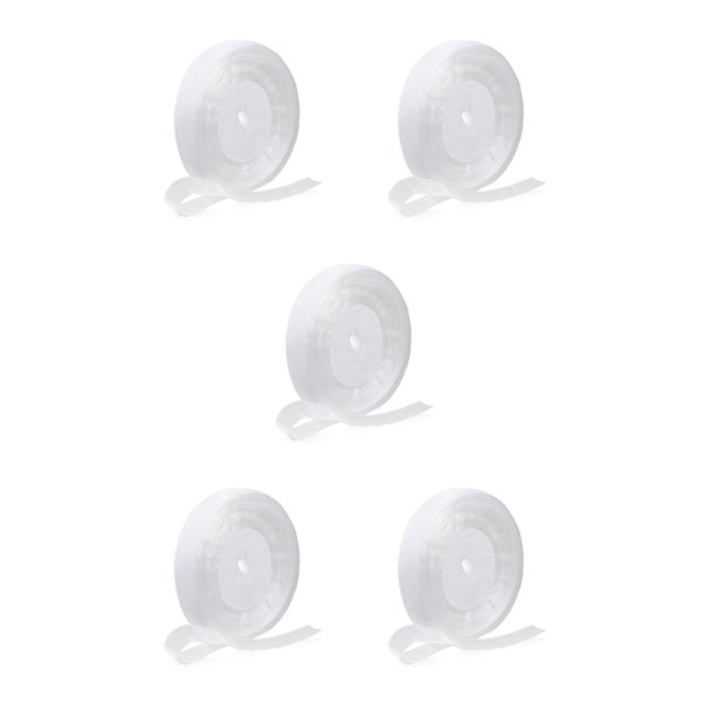 Kearding 1 rollo de cinta transparente DIY, envoltura de regalo reutilizable decorativa, invitación de boda, joyería, peluquería, cinta blanca de 4cm Type2 NO2 Kearding CBP439498