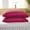 💕Hot Pink_Hot#1821, variant on Pillow Cases | Envelope Closure | Soft Brushed Microfiber, Fade and Shrink Resistant, 4-Inch Hem, Durable Fabric | Multicolor | 2-Pack | 20 x 30 in