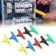 thumbnail image 5 of 10 Piezas J60039 Clip Aislado Clip de Prueba de Potencia Clips de Alambre Tipo de Seguridad Abrazadera de Prueba con Conector de 4 Mm Y Sujeción Fuerte para Instrumentos ANGGREK Otros, 5 of 8