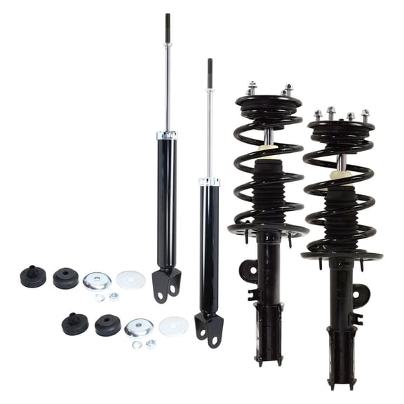 Geelife Shocks and Loaded Struts For 2013-2018 Ford Taurus 4Pc Front Rear LH