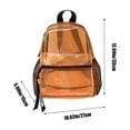 thumbnail image 3 of YANHAIGONG Back To School Supplies Sale,Backpacks for School Women Men,Transparent Packet No Water Pvc School Bag Student School Bag Travel Beach Bag Outdoor School Bag, 3 of 8