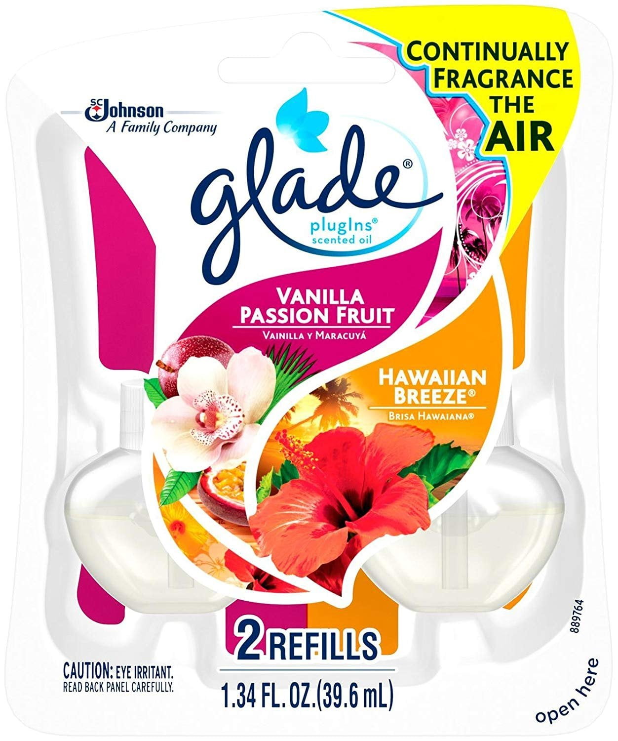 Glade Plugins Scented Oil Lasting Impressions Refillls Fruits and