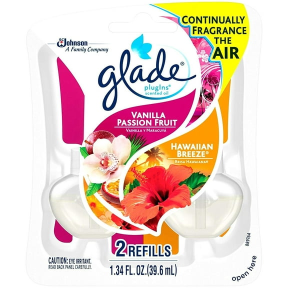 Glade Plugins Scented Oil Lasting Impressions Refills - Fruits and Vanilla - 1.34 fl oz