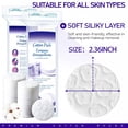 thumbnail image 2 of RAGUPEL Premium Cotton Pads for Face,600 Count Round Makeup Remover Pads,100% Pure&Natural Organic Cotton Rounds,Lint-Free Facial Pads Cleansing Cotton (100 Count (Pack of 6)), 2 of 5