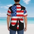 thumbnail image 4 of Susaid American St Patrick's Day Print Hawaiian Shirts for Men Women,Hawaiian Summer Short-Sleeve Casual Relaxed-Fit Button-Down,3X-Large, 4 of 7