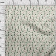 thumbnail image 3 of oneOone Viscose Jersey Light Green Fabric Cactus Sewing Material Print Fabric By The Yard 60 Inch Wide, 3 of 5