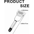 thumbnail image 2 of Stainless Steel Vegetable Peeler and Grater Tool for Carrots and More, 2 of 5