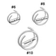 thumbnail image 4 of Aellinatey 3 Pieces/set Spiral Nose Hoop Nostril Piercing Jewelry For Girls6/8/10mm, 4 of 10