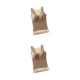thumbnail image 3 of Sonducket Chaleco térmico para mujer, ropa interior cálida de invierno para clima frío para mujer, Top básico de Color sólido, ropa cómoda Caqui 2piezas, 3 of 6