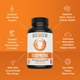 thumbnail image 4 of Zhou Turmeric Curcumin and Ginger with Bioperine 1800 mg | Extra Strength Antioxidant for Maximum Joint Comfort and Mobility | Non-GMO | 30 Servings, 90 Veggie Caps, 4 of 6