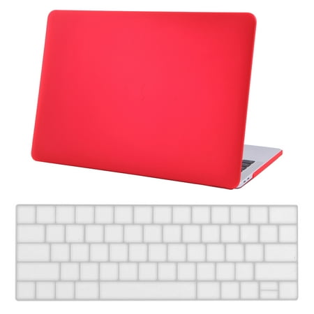 MacBook Pro 13 Case 2016 Release Keyboard Skin and Hard Shell Bundle Matte Cover fits all Apple Mac Pro 13 inch 2016 Models both Touch Bar (A1706) and non Touch Bar (A1708) - (Best Hybrid Hard Drive For Macbook Pro)