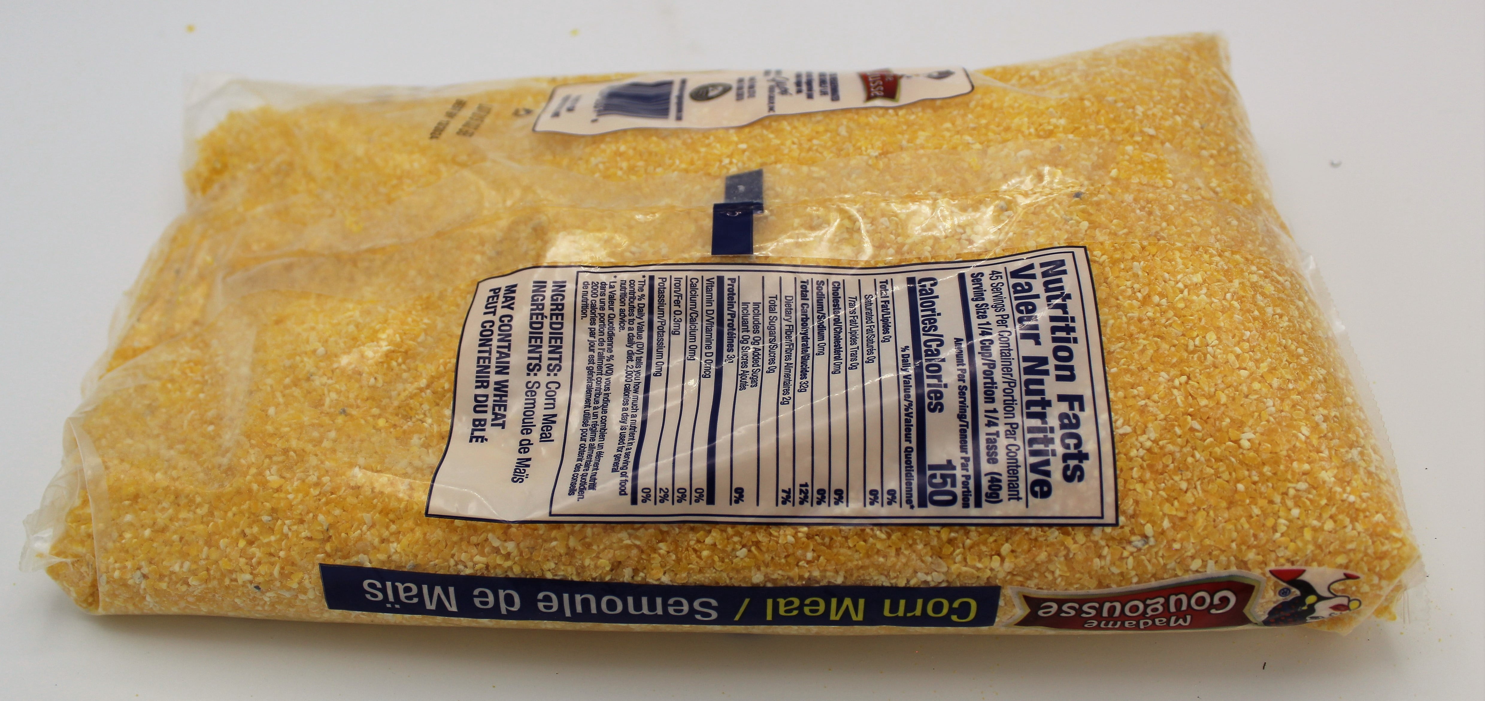 Madame Gougousse Coarse Corn Meal, 4 lbs