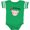 Football Green and White, variant on Inktastic I Love Piggies with Cute Pig Boys or Girls Baby Bodysuit