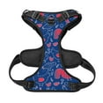 thumbnail image 3 of JUNZAN Chicken and Rooster Pattern Dog Harness - Lightweight,Soft,Adjustable Small Harness-Large, 3 of 7