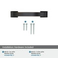 thumbnail image 4 of Amerock Candler 3 inch (76mm) Center-to-Center Oil-Rubbed Bronze Cabinet Pull - 10 Pack, 4 of 8