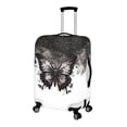 thumbnail image 2 of HELLHERO Butterfly Spider Web Pattern Anti Fade Suitcase Cover for Family, All Size Fashion Elastic Suitcase Sleeve, 2 of 7
